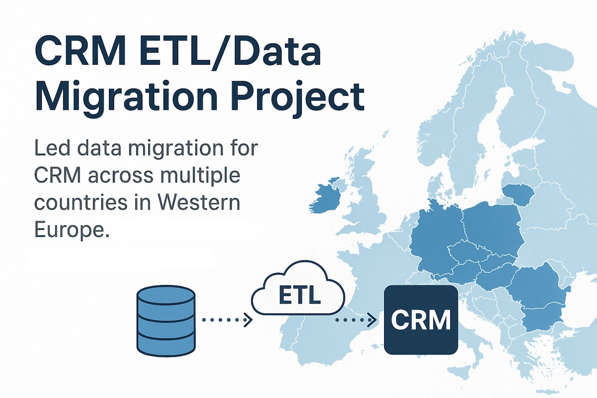 Roche CRM ETL/Data Migration Project